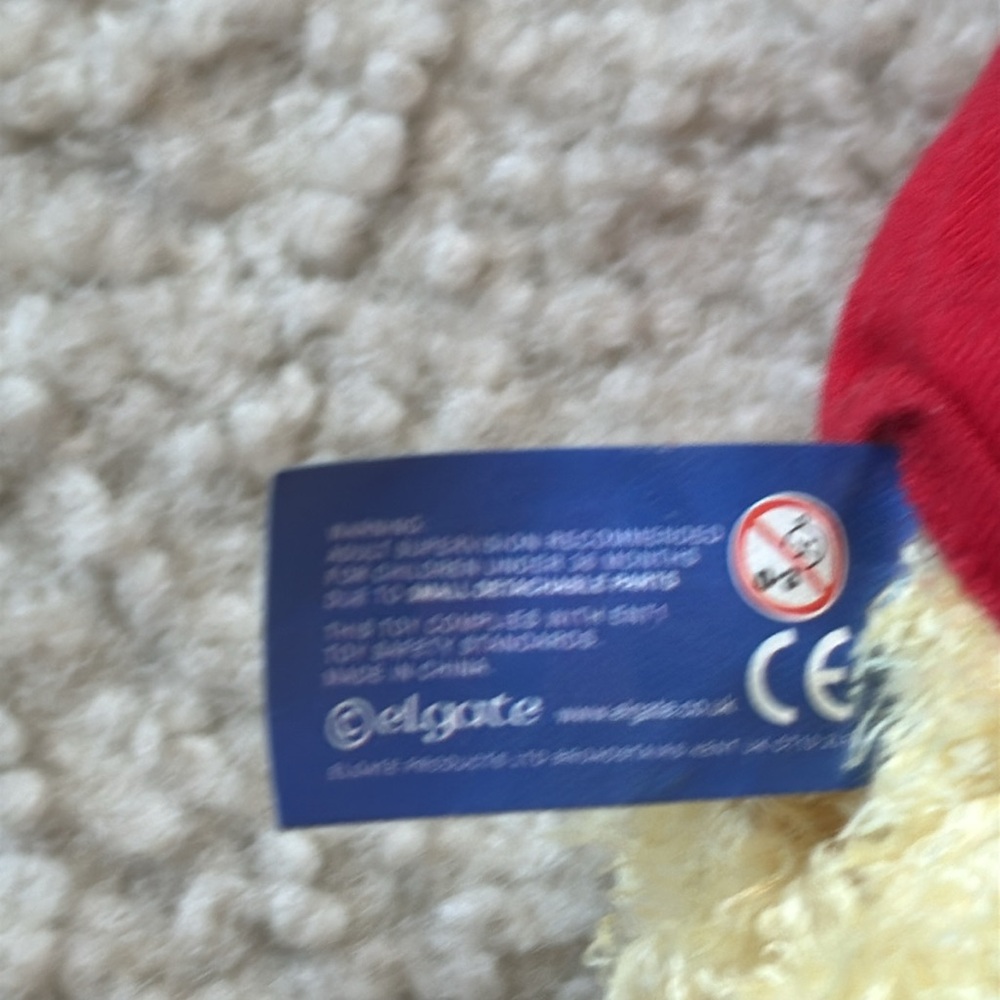 England Stuff Bear Key Ring - Picture 3 of 5